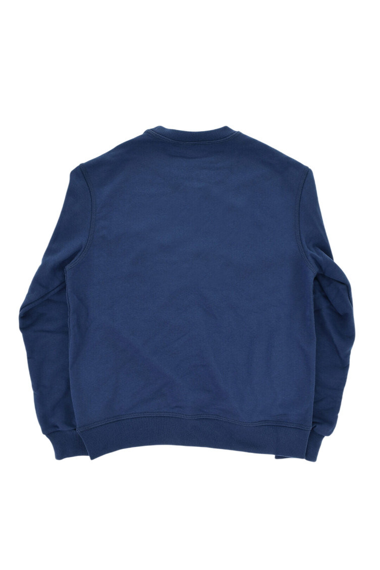 Boys Navy Blue Relaxed Sweatshirt