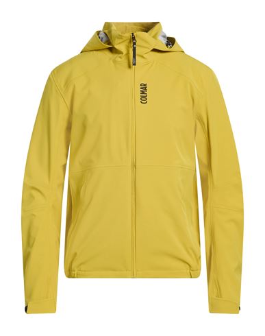 Attitude Man Jacket Mustard Size 38 Polyester, Elastane