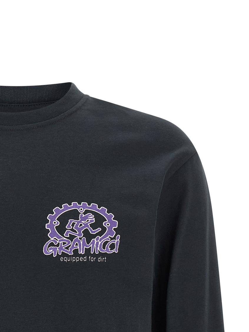 Black Equipped For Dirt T-shirt