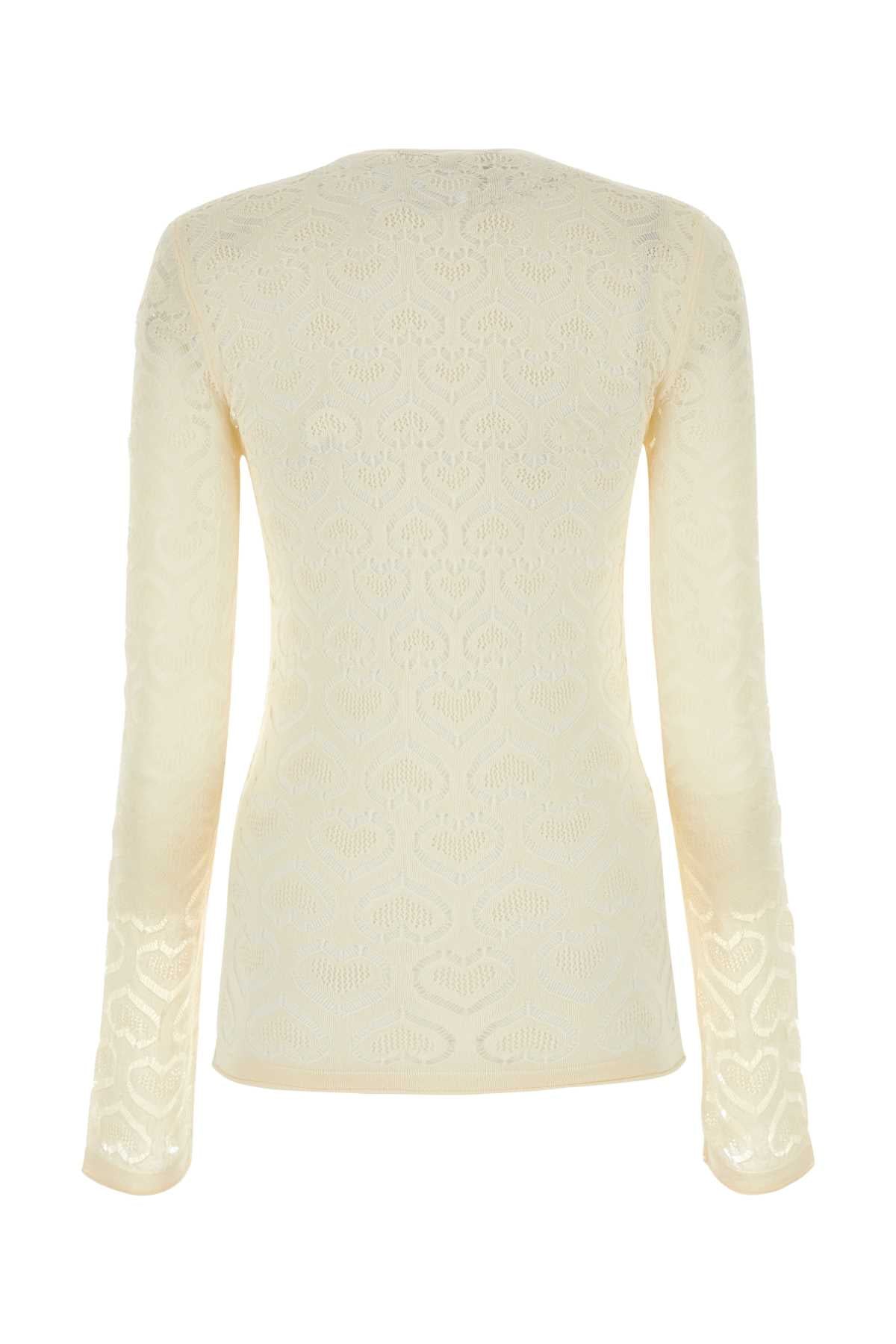 Marco Rambaldi Ivory Lace Top