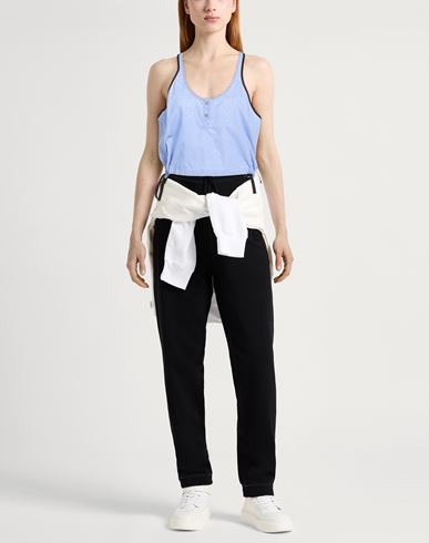 Woman Top Light blue Size XS Cotton, Polyester