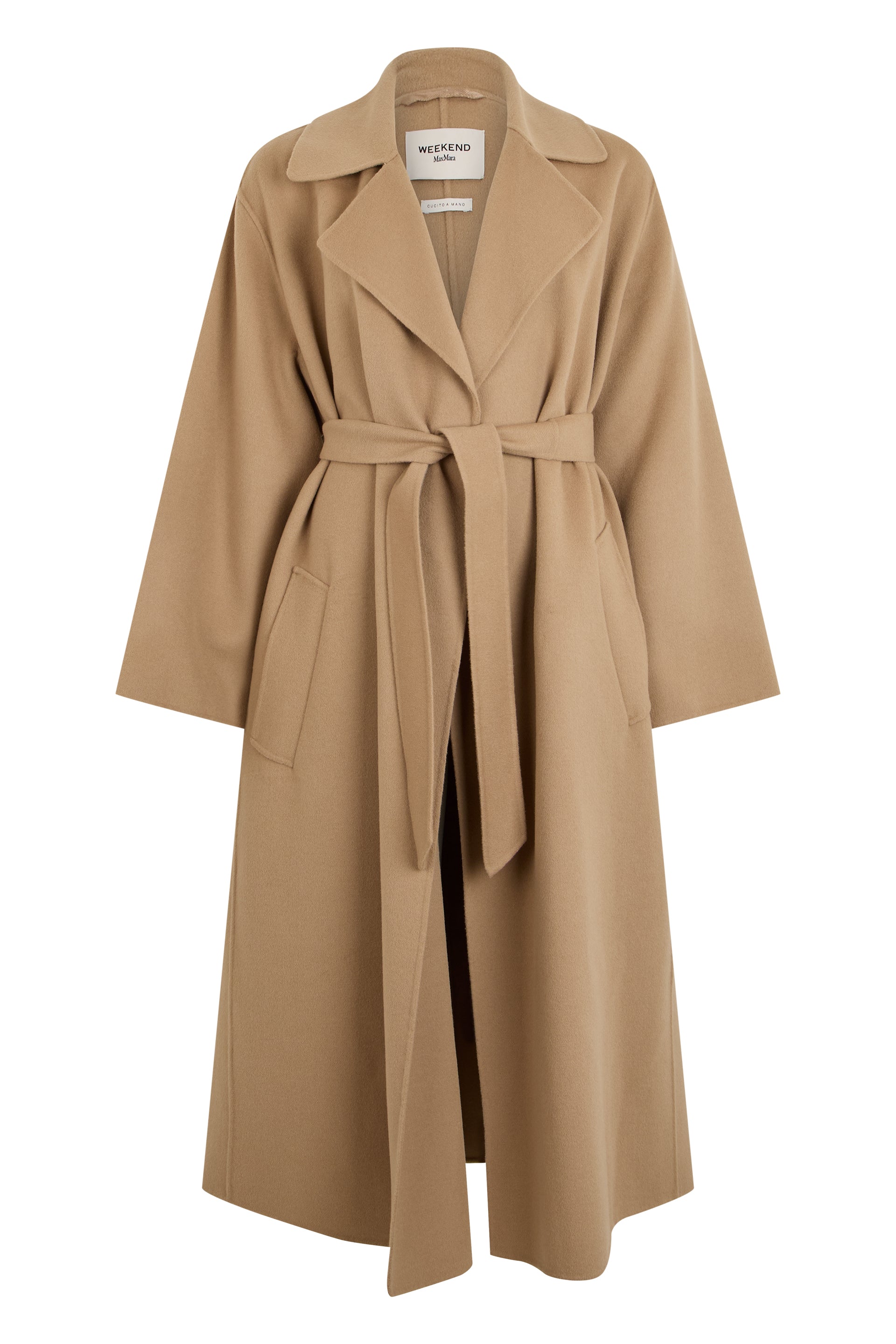 Weekend Long Virgin Wool Belted Jacket