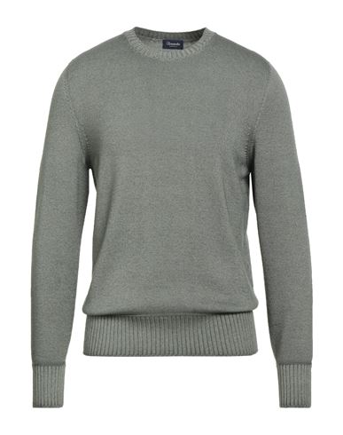 Man Sweater Sage green Size 36 Merino Wool