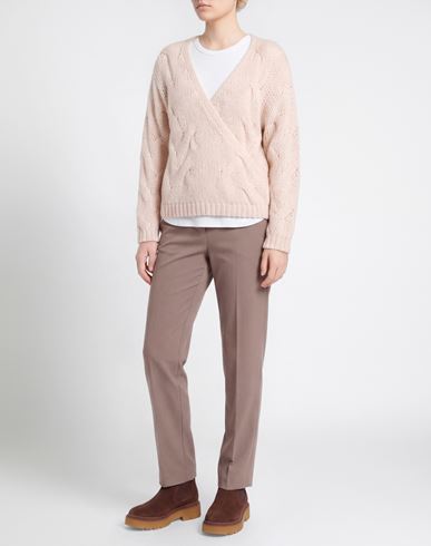 Woman Cardigan Beige Size S Polyester, Wool, Acrylic