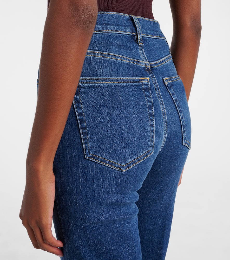Sleek flared jeans