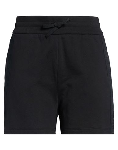 Woman Shorts & Bermuda Shorts Black Size M Cotton