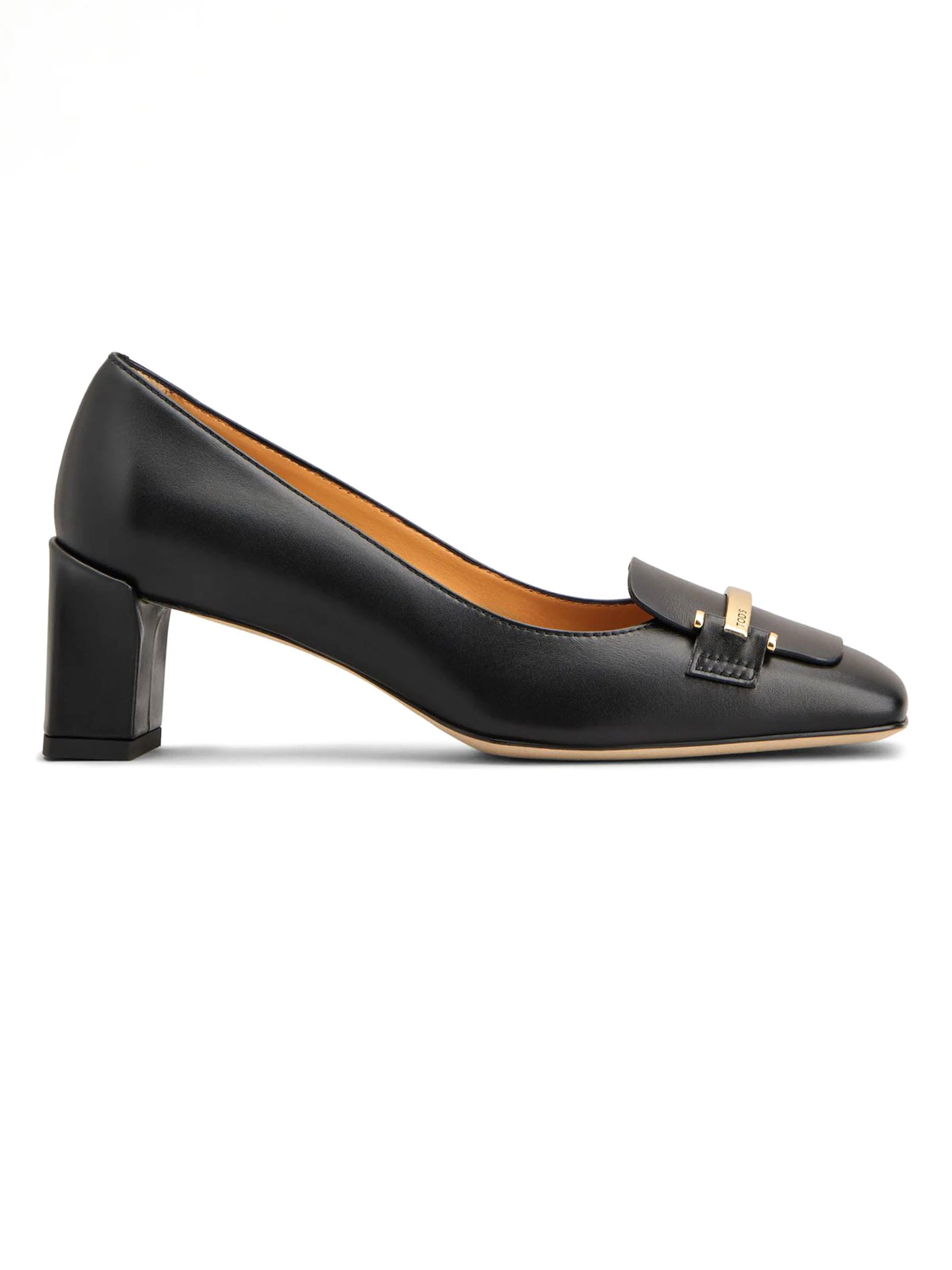 Women's Leather Loafer Pumps