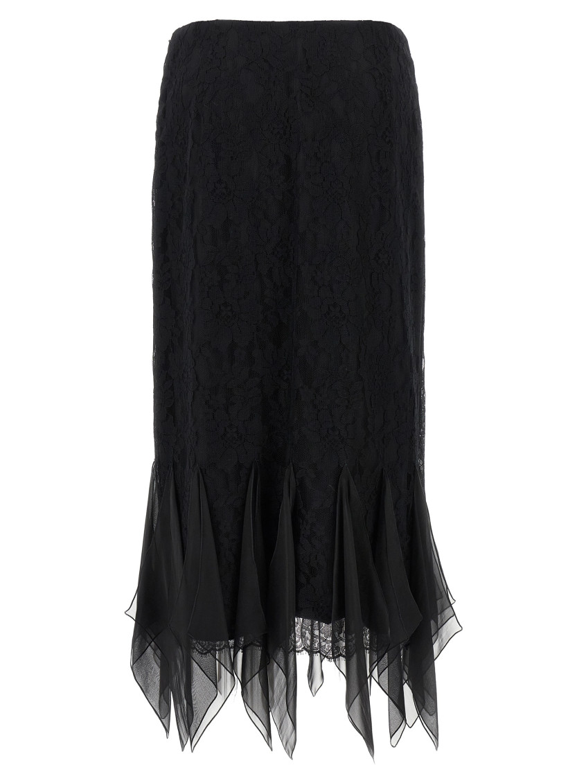 Black Lace Skirt