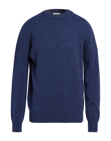 Man Sweater Blue Size XXL Virgin Wool