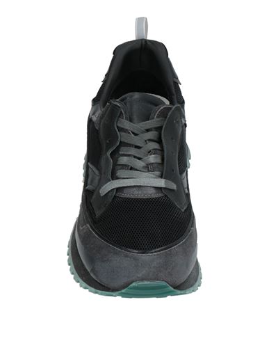 Archetypal Man Sneakers Charcoal Size 11 Leather, Textile fibers