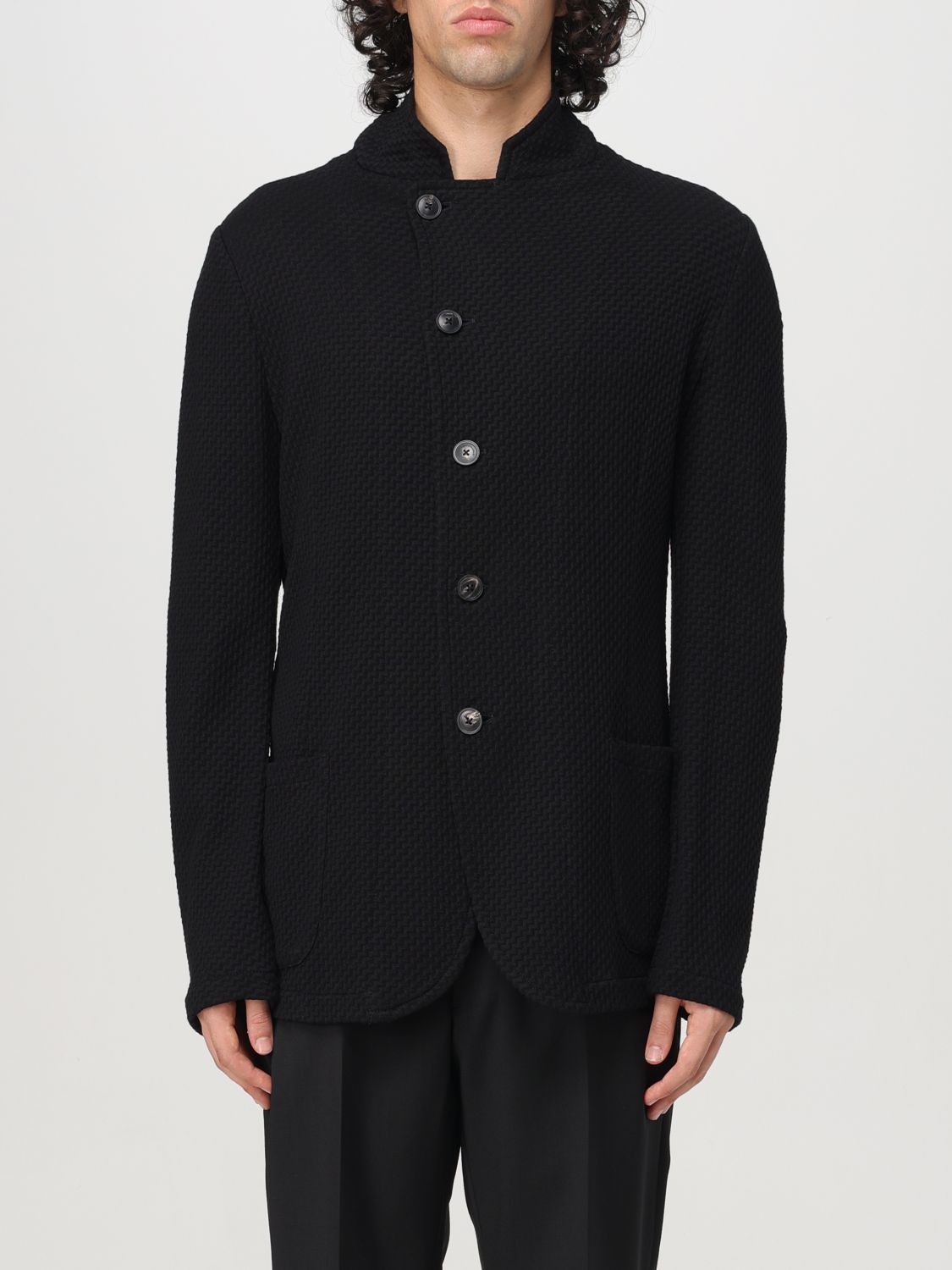Jacket Men color Black