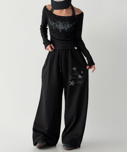Star Patch Sweatpants