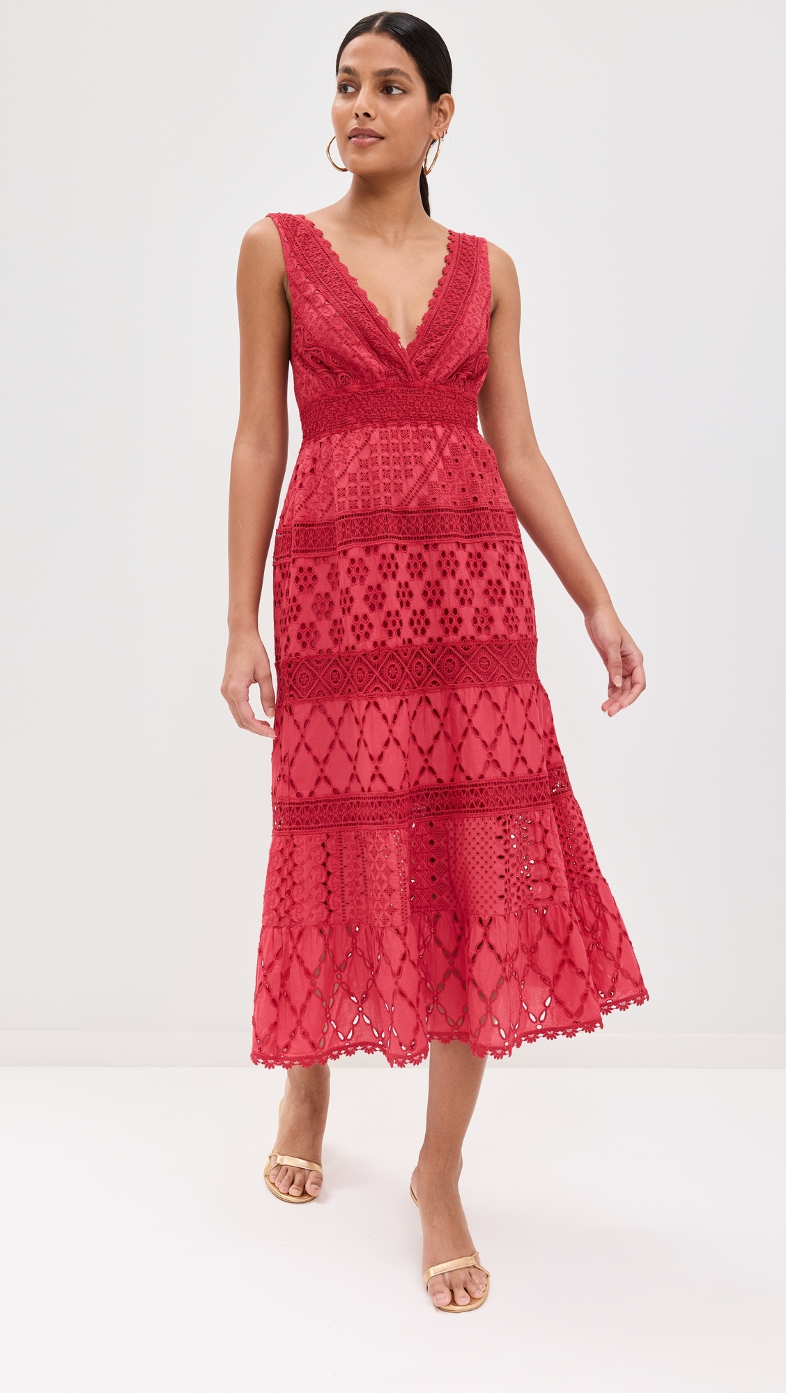 Paglia Dress Red
