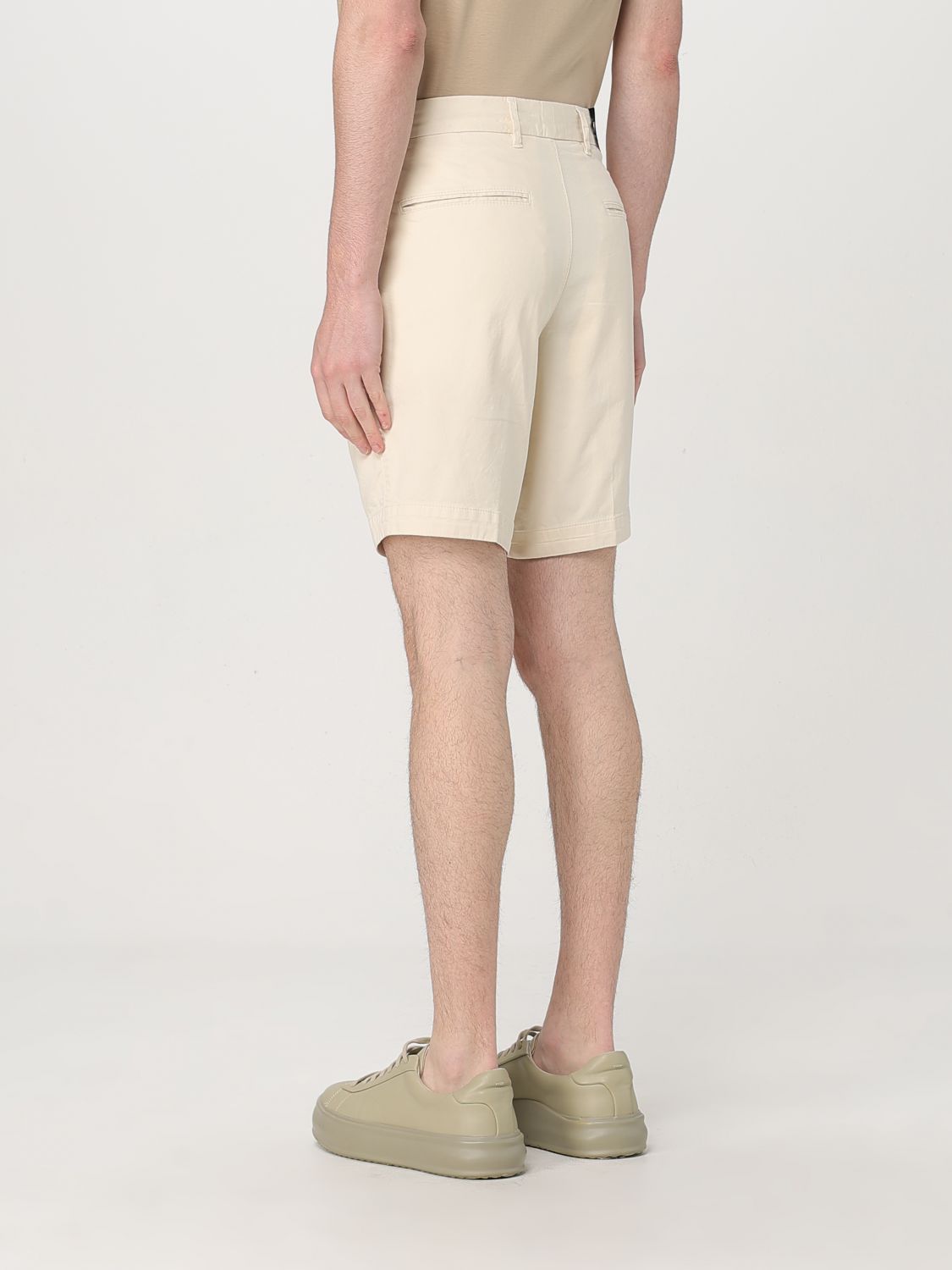 Short BOSS Men color Yellow Cream