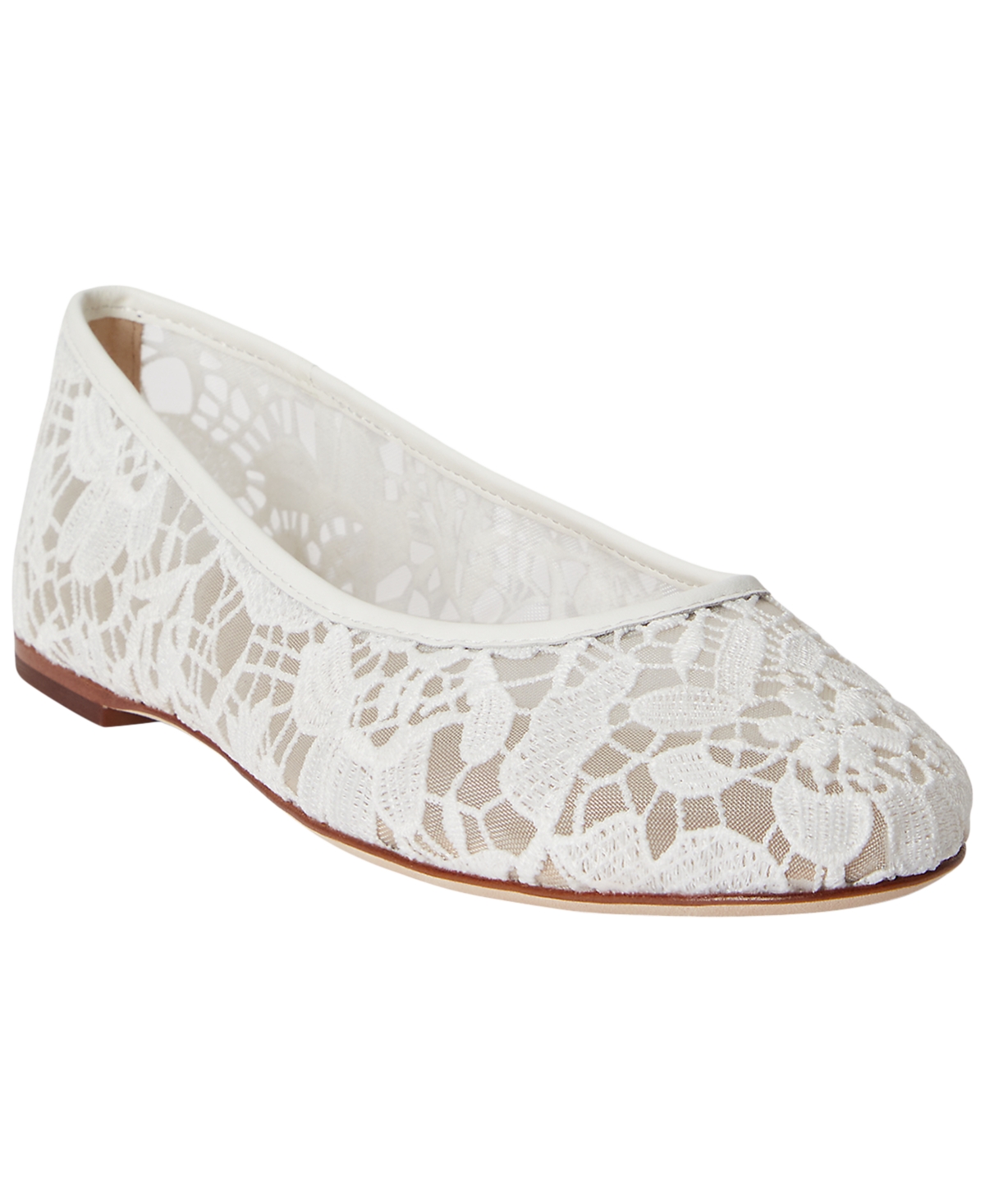 Women's Jayna Mesh Ballet Flat - Snow White Lace