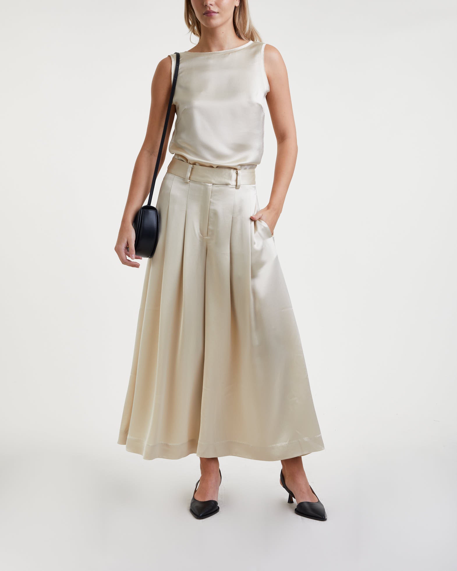 By Malene Birger Trousers Dorite Oyster