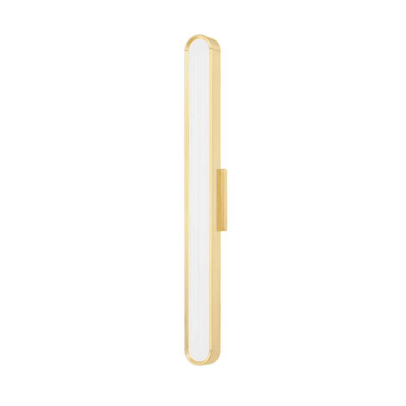 Aged Brass LED Bath Bracket from the Starkey Collection