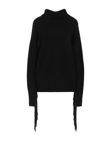 Snobby Sheep Woman Turtleneck Black Size 6 Wool, Cashmere