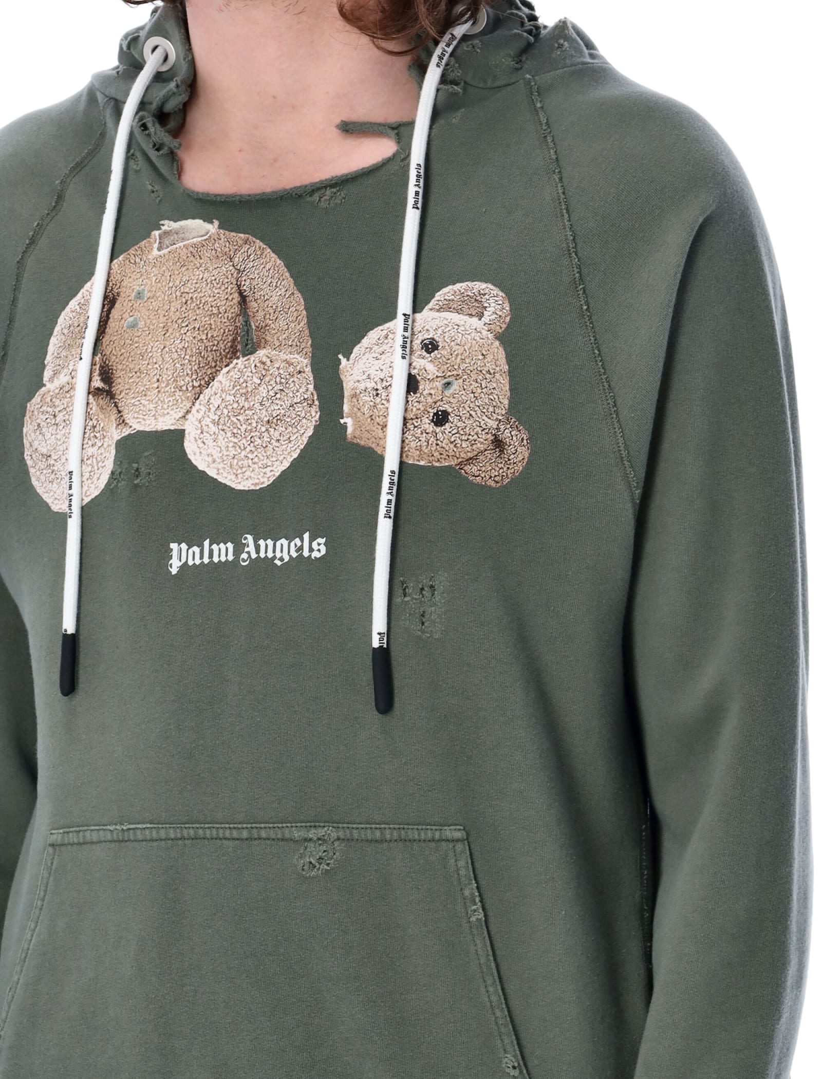 Gd Pa Bear Ripped Slim Hoodie