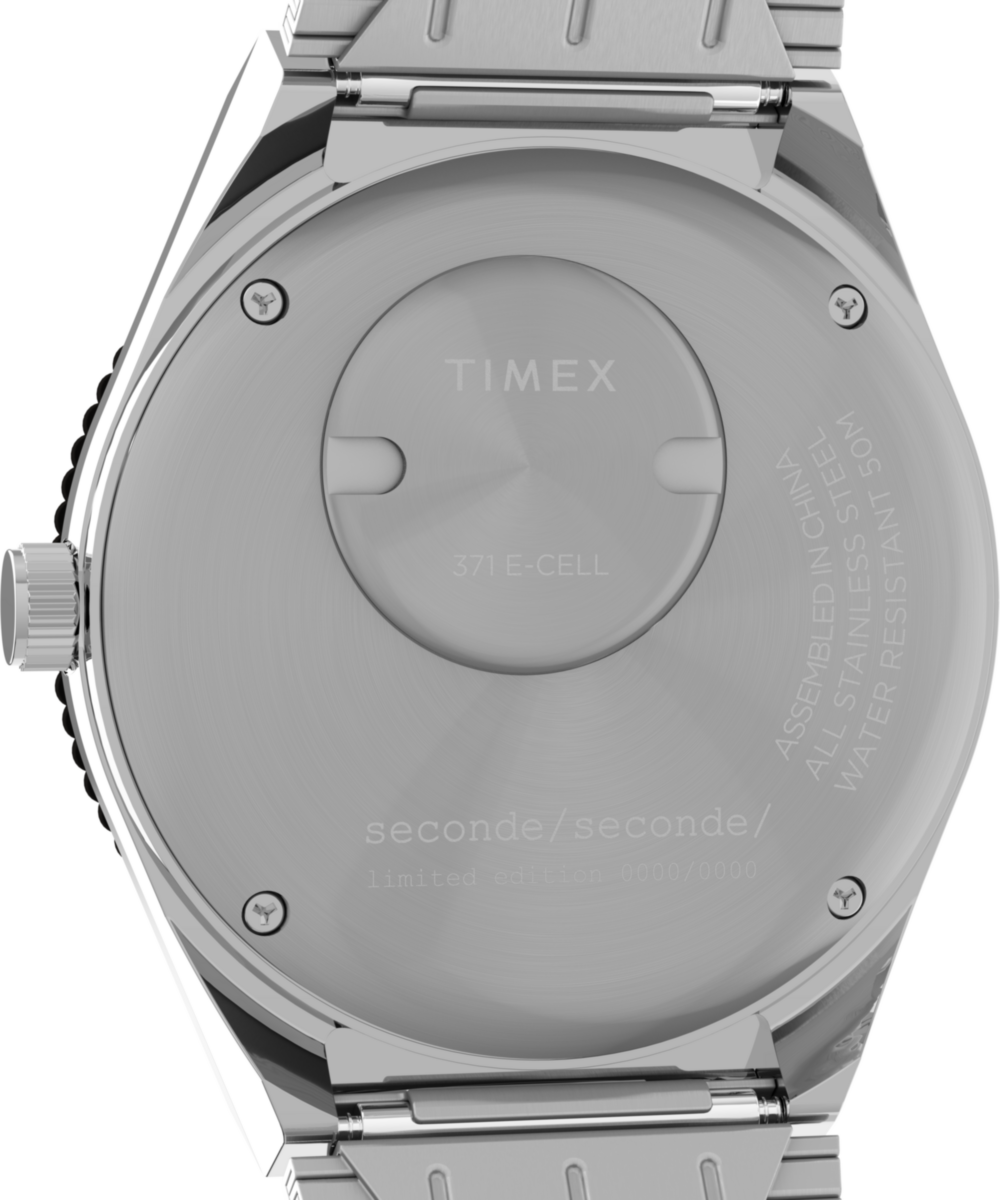 Timex Seconde/seconde Unisex Horloge Zilverkleurig TW2Y
