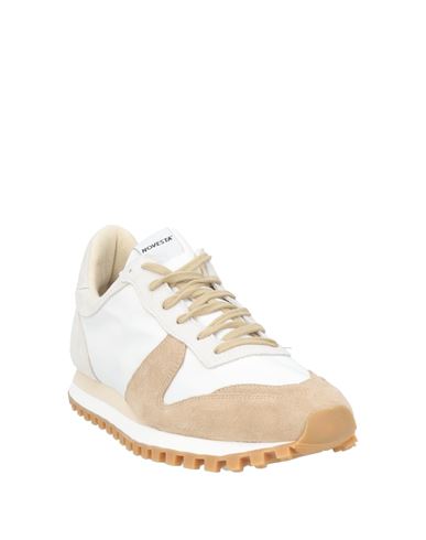 Man Sneakers Sand Size 10 Textile fibers, Leather