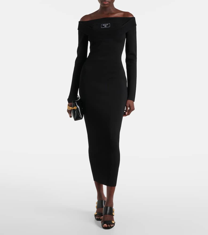 Knitted maxi dress
