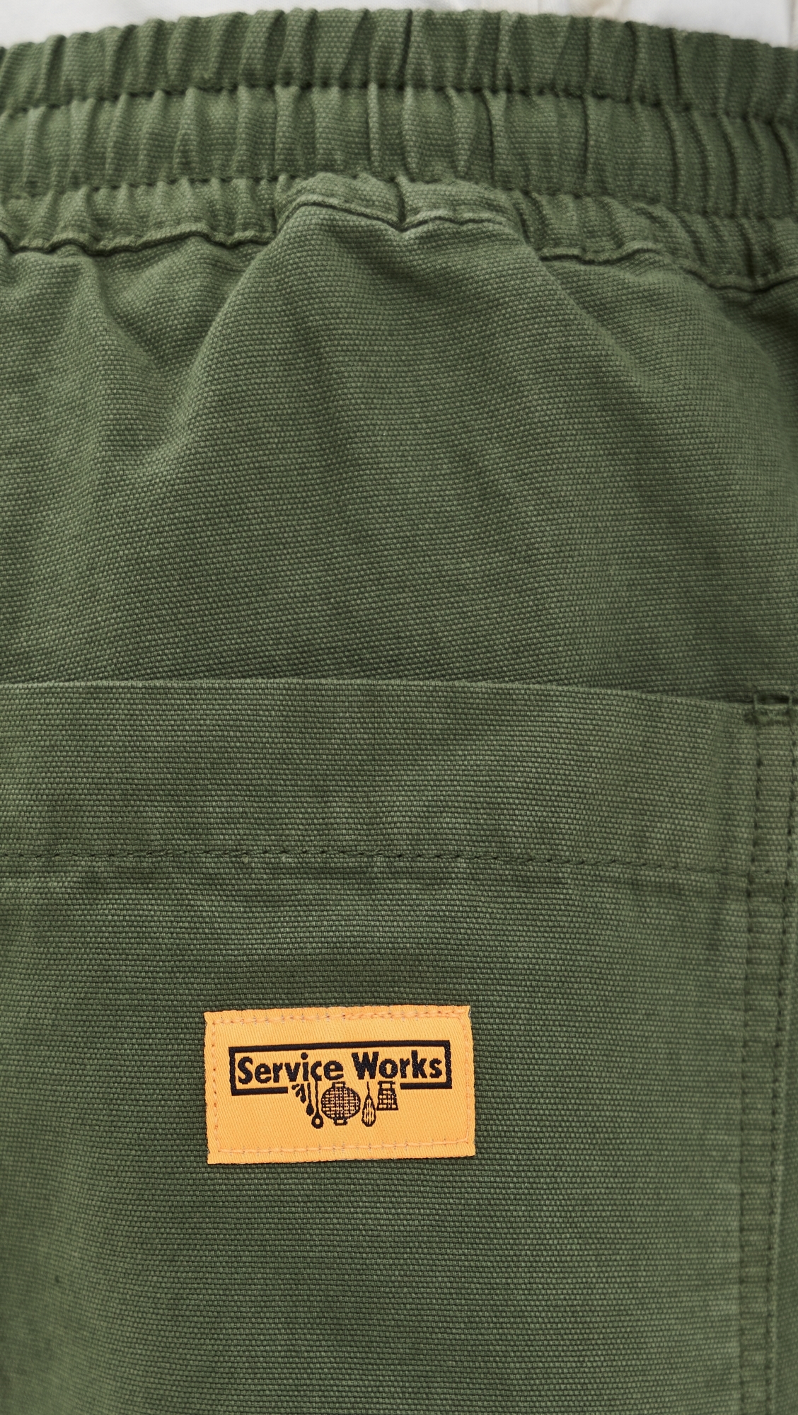 Service Works Classic Canvas Chef Pants Olive