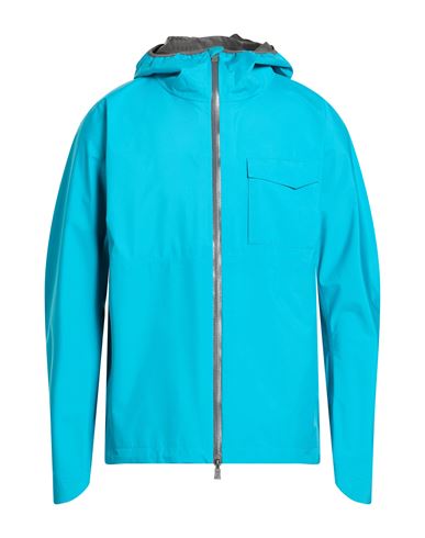 Man Jacket Azure Size 40 Polyester