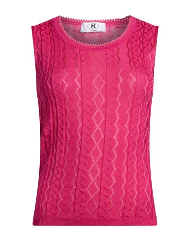 Woman Top Fuchsia Size S Cotton, Viscose
