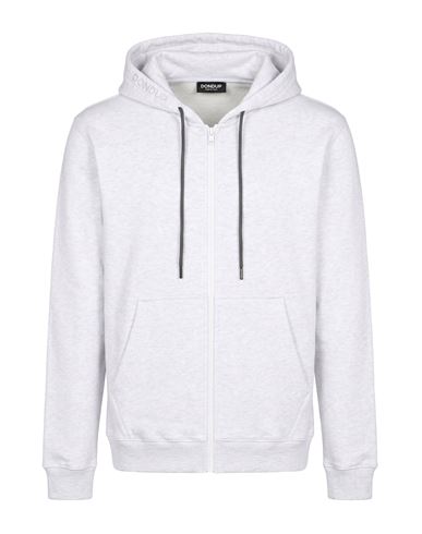 Man Sweatshirt Light grey Size XL Cotton, Elastane