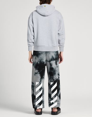 Man Sweatshirt Grey Size L Cotton, Polyester