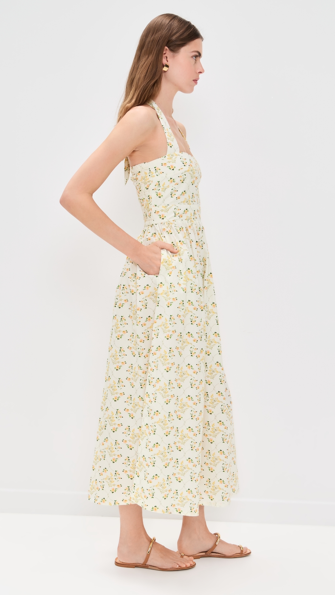 La Maregold Annabel Dress Vine Floral