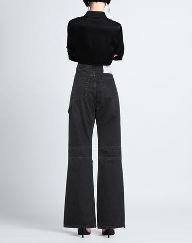Woman Jeans Black Size 25 Cotton