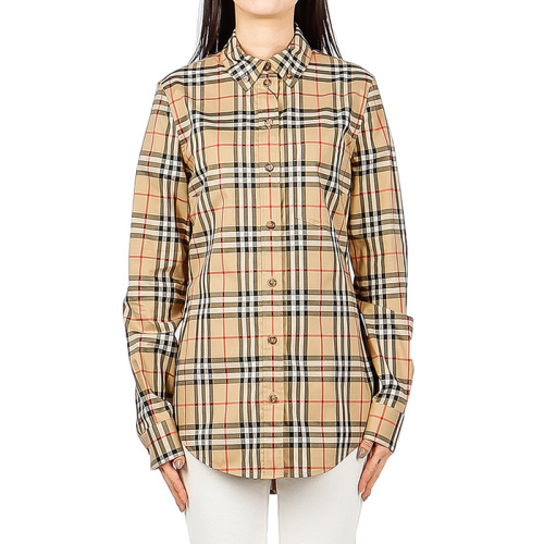 Vintage Check button-down shirt - Brown