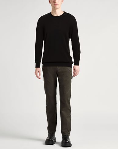 Man Sweater Black Size XL Cashmere, Virgin Wool