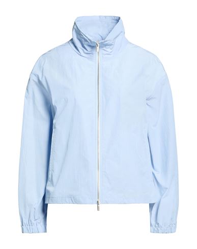Woman Jacket Sky blue Size 4 Polyamide, Cotton, Elastane