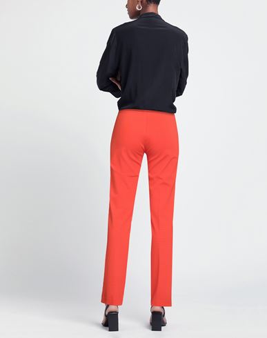 Woman Pants Tomato red Size 6 Viscose, Nylon, Elastane