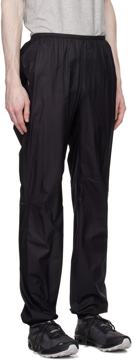 Black ultra track pants