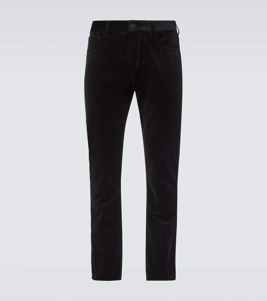 Mid-rise slim jeans