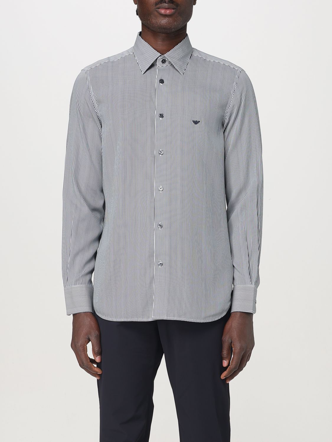 Shirt EMPORIO ARMANI Men color Navy