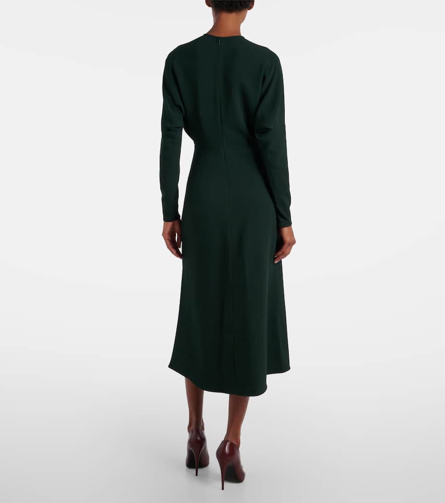 Dolman cady midi dress