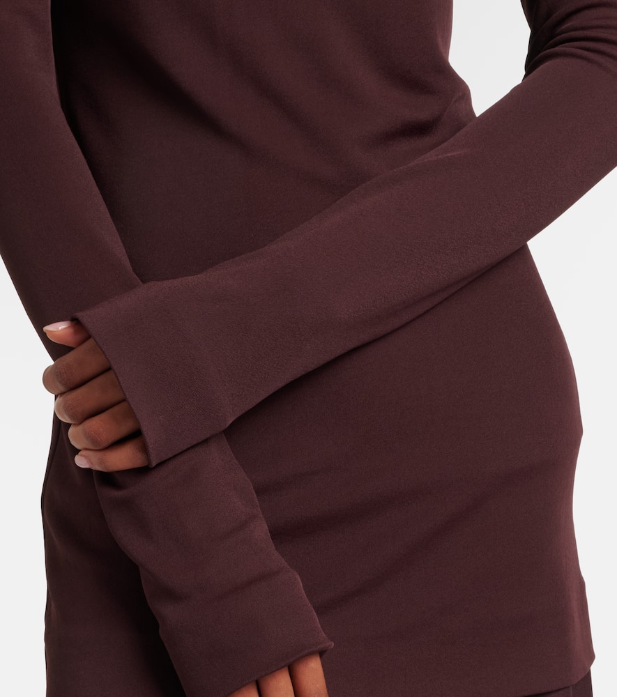 Jersey maxi dress