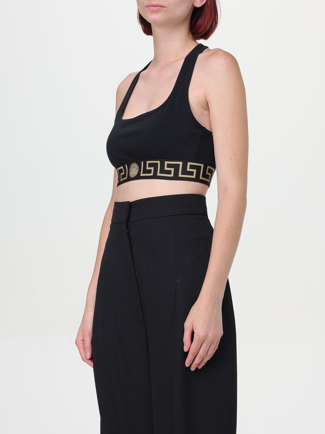 Top Woman color Black