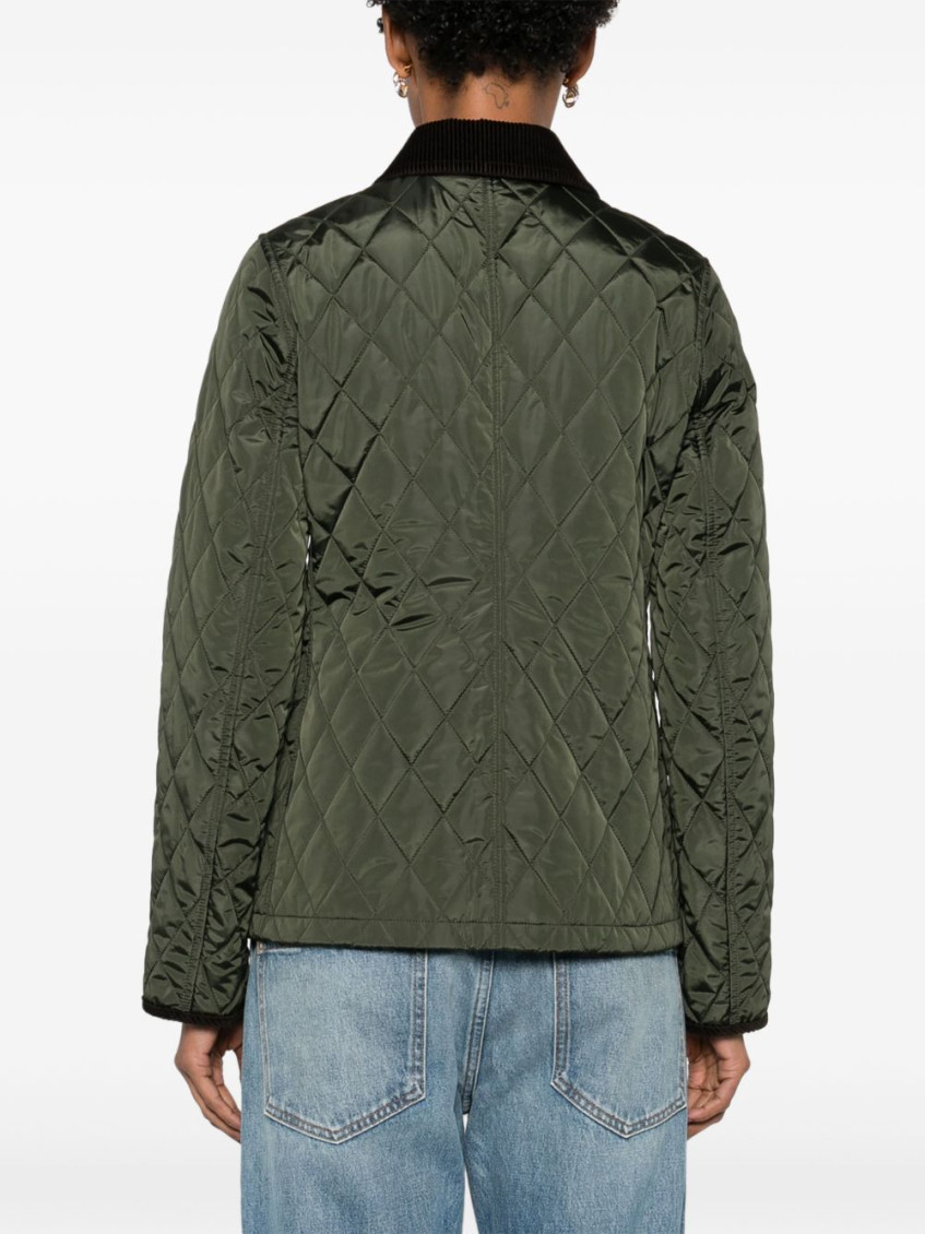 Green Quilted Jacket