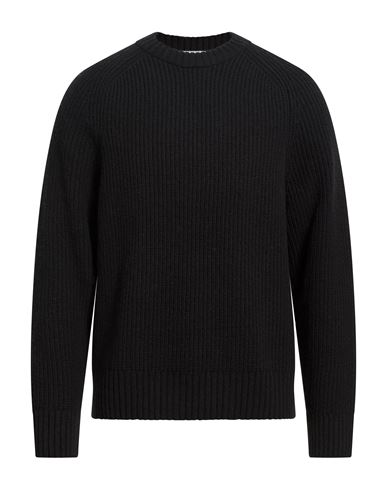 Man Sweater Black Size L Wool