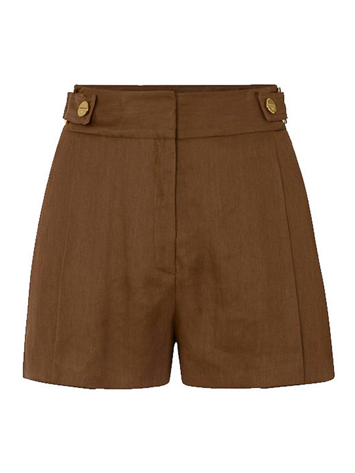 Daily Linen And Viscose Shorts