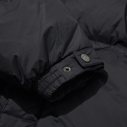 Rock Wool Basic Down Jumper Black_FR4WD100