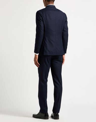 Man Suit Midnight blue Size 42 Wool, Cashmere