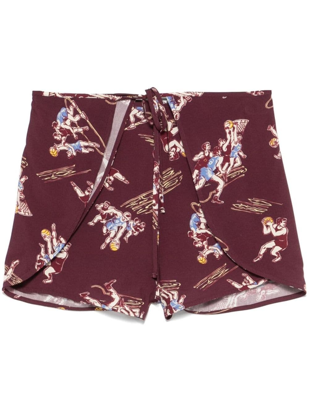 Layup shorts - Red