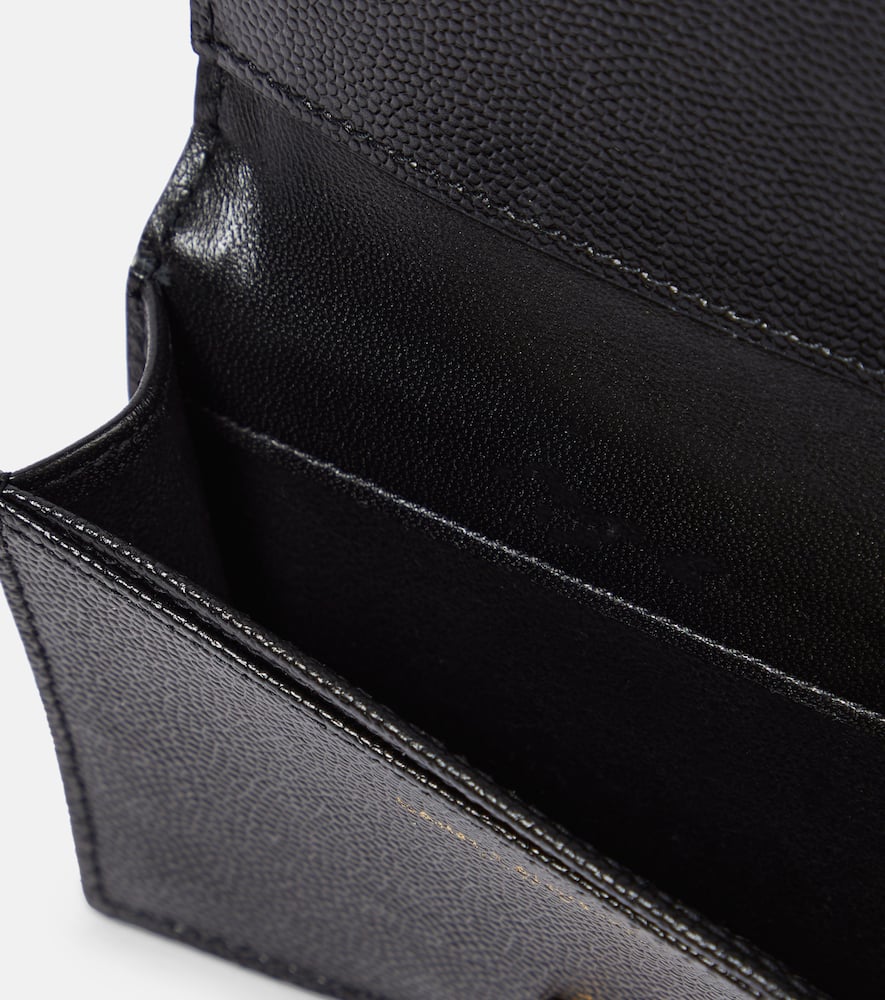 Saint Laurent Cassandre matelassé leather card case